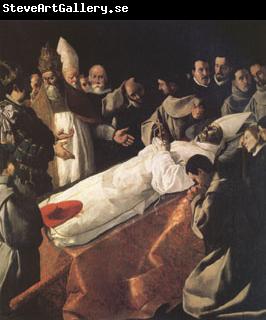 Francisco de Zurbaran The Lying-in-State of St Bonaventure (mk05)